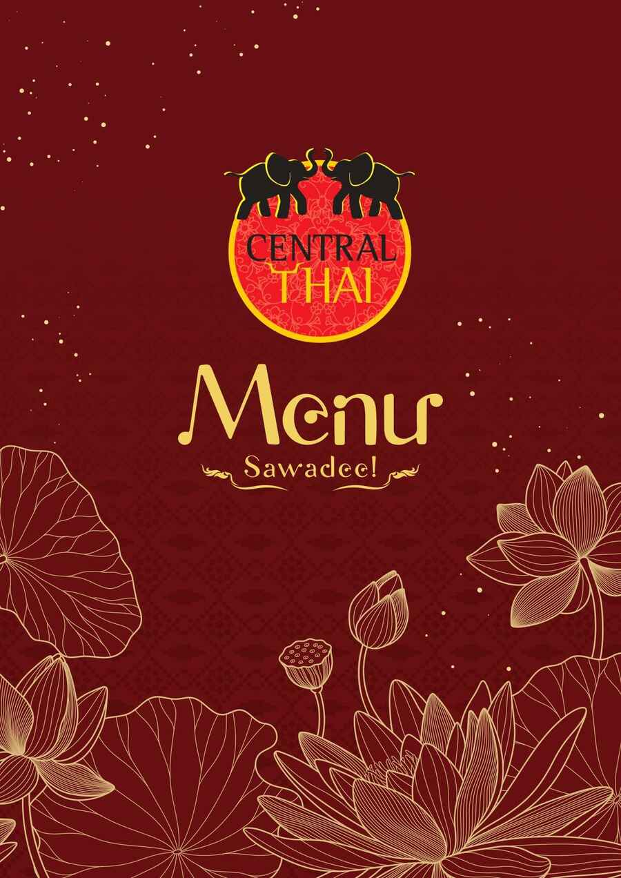 Central Thai Menu Page 1