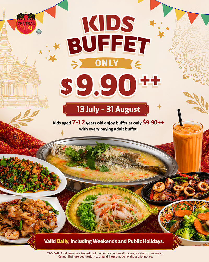 Kids Buffet Promotion — Only $9.90++