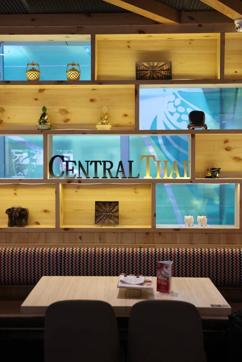 Central Thai restaurant interior